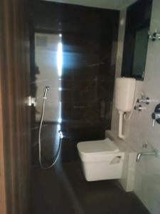 Common Bathroom Image of 697 Sq.ft 1 BHK Apartment / Flat for sale in Palm Vista A1 &amp; A2, Shilphata Thane for Rs. 5499000