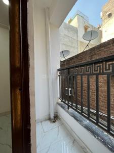 Balcony Image of 504 Sq.ft 1 RK Builder Floor for rent in Saket New Delhi for Rs. 8000