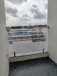 Living Room Image of 585 Sq.ft 1 BHK Apartment / Flat for rent in New Tippasandra Bengaluru for Rs. 37000