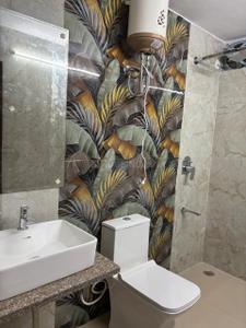 Bathroom Image of 1100 Sq.ft 1 BHK Builder Floor for rent in Malviya Nagar Jaipur for Rs. 23000