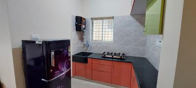 Kitchen Image of 850 Sq.ft 2 BHK Builder Floor for rent in Mahadevapura Bengaluru for Rs. 35000
