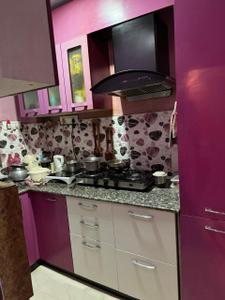 Kitchen Image of 1100 Sq.ft 3 BHK Apartment / Flat for sale in Keshtopur Kolkata for Rs. 4500000
