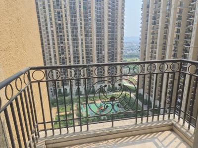 Balcony Image of 1261 Sq.ft 3 BHK Apartment / Flat for rent in Prateek Grand City, Siddharth Vihar Ghaziabad for Rs. 33000
