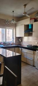 Kitchen Image of 1250 Sq.ft 1 BHK Builder Floor for rent in Chittaranjan Park New Delhi for Rs. 35000