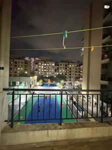 Balcony Image of 1050 Sq.ft 2 BHK Apartment / Flat for rent in Essen Shonest Towers, Wakad Pune for Rs. 29000
