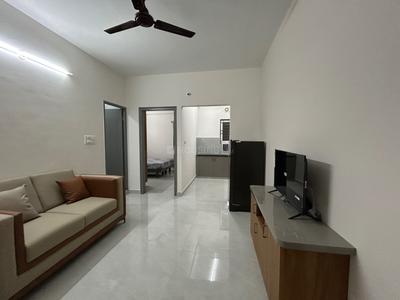 Hall Image of 550 Sq.ft 1 BHK Builder Floor for rent in Munnekollal Bengaluru for Rs. 26000