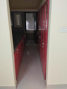 Kitchen Image of 600 Sq.ft 1 BHK Builder Floor for rent in Financial District Hyderabad for Rs. 23500