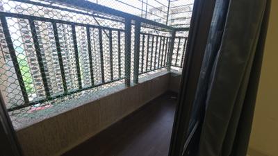 Balcony Image of 680 Sq.ft 2 BHK Apartment / Flat for rent in Raunak City, Kalyan West Kalyan for Rs. 25000