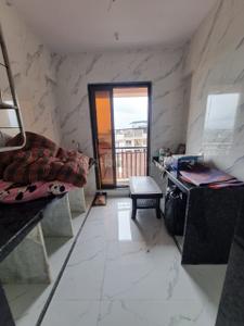 Kitchen Image of 600 Sq.ft 1 BHK Apartment / Flat for rent in Bhiwandi Thane for Rs. 10000