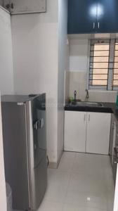 Kitchen Image of 650 Sq.ft 1.5 BHK Apartment / Flat for rent in Embassy Residency, Perumbakkam Chennai for Rs. 25000