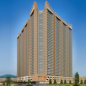 Image of 695 Sq.ft 1 BHK Apartment / Flat for rent in Arihant Aspire, Panvel, Navi Mumbai for Rs. 15000