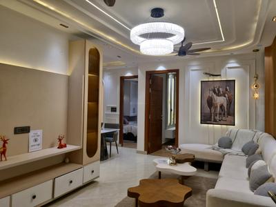Living Room Image of 1350 Sq.ft 4 BHK Apartment / Flat for sale in Najafgarh New Delhi for Rs. 12500000