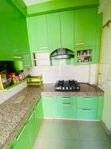 Kitchen Image of 1380 Sq.ft 3 BHK Apartment / Flat for rent in Paramount Emotions, Noida Extension Greater Noida for Rs. 32000