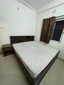 Bedroom Image of 600 Sq.ft 1 BHK Apartment / Flat for rent in Indira Nagar Bengaluru for Rs. 32000