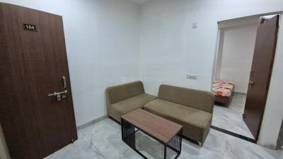 Living Room Image of 600 Sq.ft 1 BHK Independent House for rent in Scheme No 114 Indore for Rs. 18000