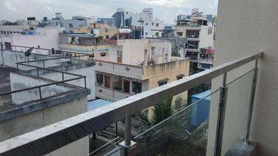 Balcony Image of 500 Sq.ft 1 BHK Builder Floor for rent in Upper Kharadi Pune for Rs. 21000