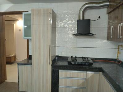 Kitchen Image of 4500 Sq.ft 4 BHK Builder Floor for rent in Maharani Bagh New Delhi for Rs. 350000