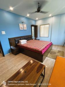 Bedroom Image of 1860 Sq.ft 4 BHK Apartment / Flat for rent in Tirath Devi Apartment, Rajarhat Kolkata for Rs. 37000