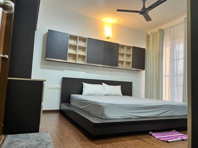 Bedroom Image of 1650 Sq.ft 3 BHK Apartment / Flat for rent in Puravankara Westend, GB Palya Bengaluru for Rs. 75000
