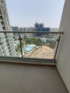 Balcony Image of 1750 Sq.ft 3 BHK Apartment / Flat for rent in Runwal The Central Park, Chinchwad Pune for Rs. 48500