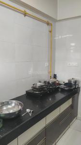 Kitchen Image of 1930 Sq.ft 3 BHK Apartment / Flat for sale in Dev Aurum, Prahlad Nagar Ahmedabad for Rs. 15500000