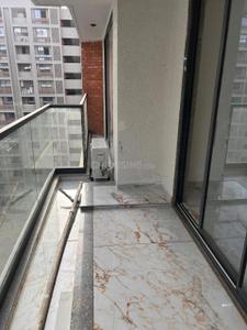 Balcony Image of 1536 Sq.ft 3 BHK Apartment / Flat for rent in The Gate, Raysan Gandhinagar for Rs. 40000