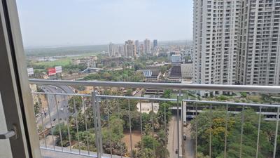 Balcony Image of 830 Sq.ft 2 BHK Apartment / Flat for rent in Runwal Chestnut, Mulund West Mumbai for Rs. 58000