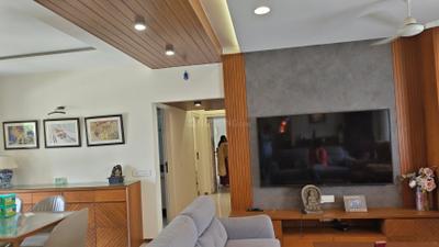 Living Room Image of 2215 Sq.ft 3 BHK Apartment / Flat for sale in Unitech Uniworld City, New Town Kolkata for Rs. 21500000