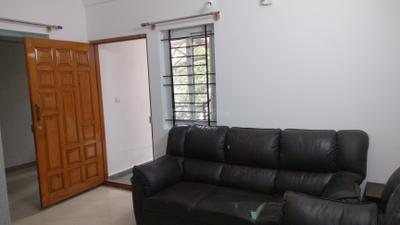 Living Room Image of 600 Sq.ft 1.5 BHK Builder Floor for rent in Koramangala Bengaluru for Rs. 28000