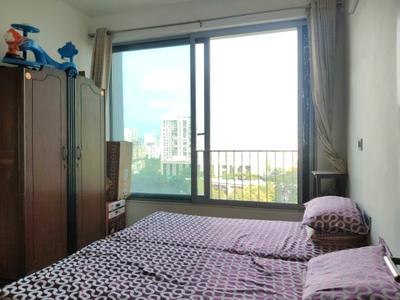 Bedroom Image of 915 Sq.ft 3 BHK Apartment / Flat for rent in Oberoi Eternia Towers A to D, Mulund West Mumbai for Rs. 80000