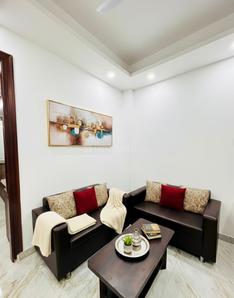 Hall Image of 600 Sq.ft 1 BHK Builder Floor for rent in Sector 30 Gurgaon for Rs. 28000