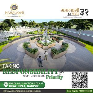 Image of 1130 Sq.ft Residential Plot / Land for sale in Besa, Nagpur for Rs. 4633000