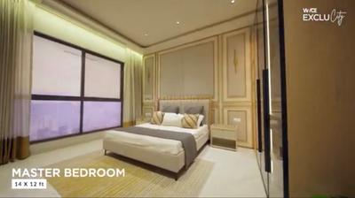 Bedroom Image of 1172 Sq.ft 2 BHK Apartment / Flat for sale in WYCE Exclucity, Bavdhan Pune for Rs. 9400000