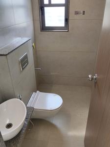 Common Bathroom One Image of 2286 Sq.ft 3 BHK Apartment / Flat for sale in Tremont, Vaishno Devi Circle Ahmedabad for Rs. 12600000