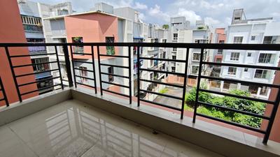 Balcony Image of 1437 Sq.ft 3 BHK Apartment / Flat for sale in Kalikapur, EM Bypass Kolkata for Rs. 15500000
