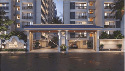 Image of 923 Sq.ft 3 BHK Apartment / Flat for sale in Shree Ambica Royal Regius, Nana Chiloda, Ahmedabad for Rs. 6800000