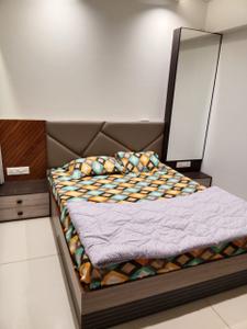 Bedroom Image of 2350 Sq.ft 3 BHK Apartment / Flat for rent in Shivalik Green View, Shantigram Ahmedabad for Rs. 50000