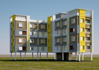 Image of 1350 Sq.ft 3 BHK Apartment / Flat for sale in Belghoria, Kolkata for Rs. 6075000