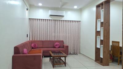Living Room Image of 1890 Sq.ft 3 BHK Apartment / Flat for rent in Avirat Silver Gardenia, Gota Ahmedabad for Rs. 38000
