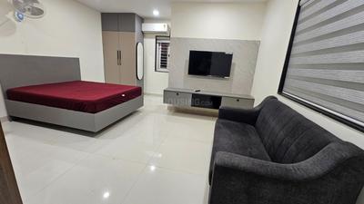 Hall Image of 500 Sq.ft 1 RK Apartment / Flat for rent in Madhapur Hyderabad for Rs. 29000