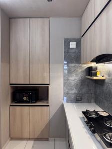 Kitchen Image of 1550 Sq.ft 3 BHK Apartment / Flat for sale in Kaveri Soham Vistara, Shilaj Ahmedabad for Rs. 9800000
