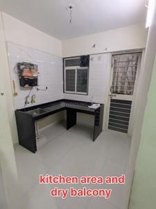 Kitchen Image of 588 Sq.ft 2 BHK Apartment / Flat for rent in Vision Indramegh, Punawale Pune for Rs. 25999
