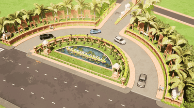Image of 1200 Sq.ft Residential Plot / Land for sale in Sarthak The Grand Virasat B, Balya Kheda, Indore for Rs. 5580000