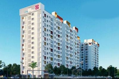 Image of 1230 Sq.ft 3 BHK Apartment / Flat for rent in Svamitva Emerald Square, Bommasandra, Bengaluru for Rs. 42000