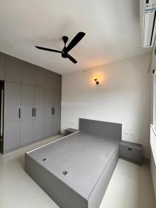 Bedroom Image of 1550 Sq.ft 3 BHK Apartment / Flat for rent in L And T Raintree Boulevard, Sahakara Nagar Bengaluru for Rs. 58000