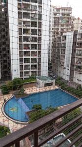 Balcony Image of 1800 Sq.ft 3 BHK Apartment / Flat for rent in Shourya The Lotus Pond, Indirapuram Ghaziabad for Rs. 35000
