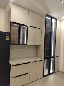 Kitchen Image of 3300 Sq.ft 4 BHK Villa for rent in ICG Golconda, Tigaria Badshah Indore for Rs. 50000