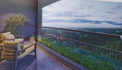 Balcony Image of 2070 Sq.ft 3 BHK Apartment / Flat for sale in Park Paradise, Sargasan Gandhinagar for Rs. 8700000