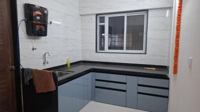 Kitchen Image of 1002 Sq.ft 2 BHK Apartment / Flat for rent in Veddant Ganesh Bella Rossa Phase 2, Punawale Pune for Rs. 25000