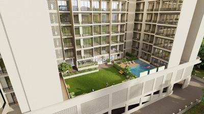 Balcony Image of 760 Sq.ft 1 BHK Apartment / Flat for sale in Today Aikyam Two, Pushpak Nagar Navi Mumbai for Rs. 5000000